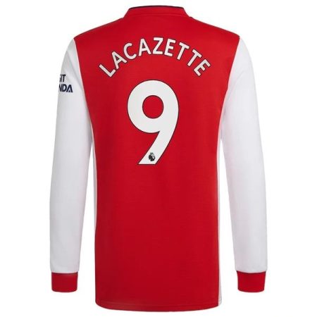 Camisola Arsenal Alexandre Lacazette 9 Principal 2021 2022 – Manga Comprida